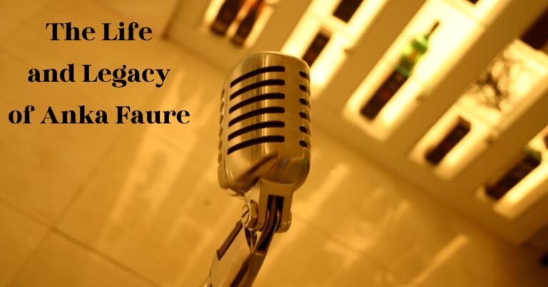 Unlocking the Life and Legacy of Anka Faure